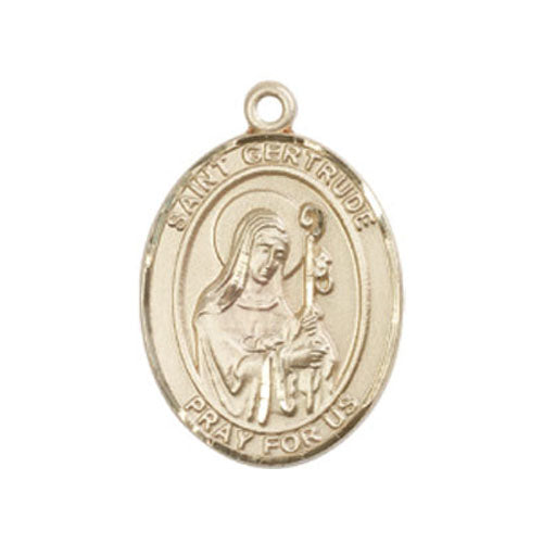 St. Gertrude of Nivelles Large Pendant