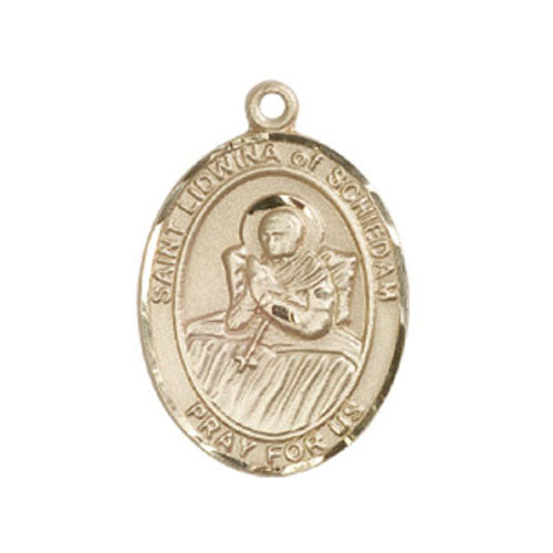 St. Lidwina of Schiedam Large Pendant