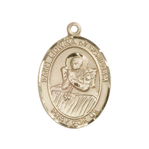 St. Lidwina of Schiedam Large Pendant