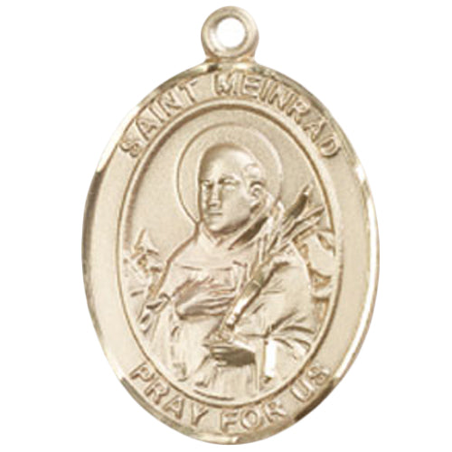St. Meinrad of Einsideln Large Pendant