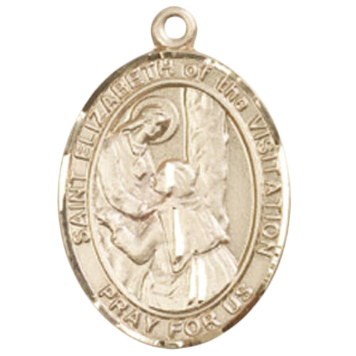 St. Elizabeth of the Visitation Large Pendant