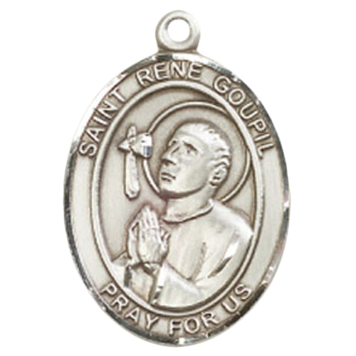 St. Rene Goupil Large Pendant