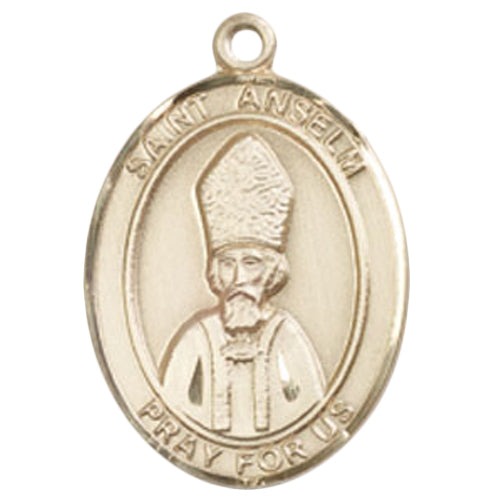 St. Anselm of Canterbury Large Pendant