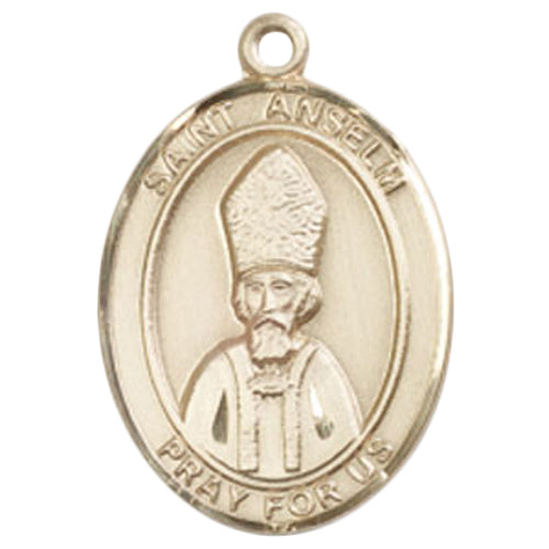 St. Anselm of Canterbury Large Pendant