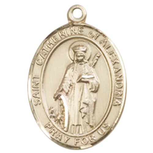 St. Catherine of Alexandria Large Pendant