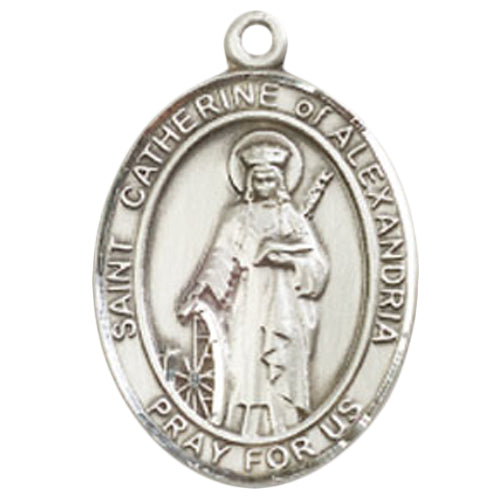 St. Catherine of Alexandria Large Pendant