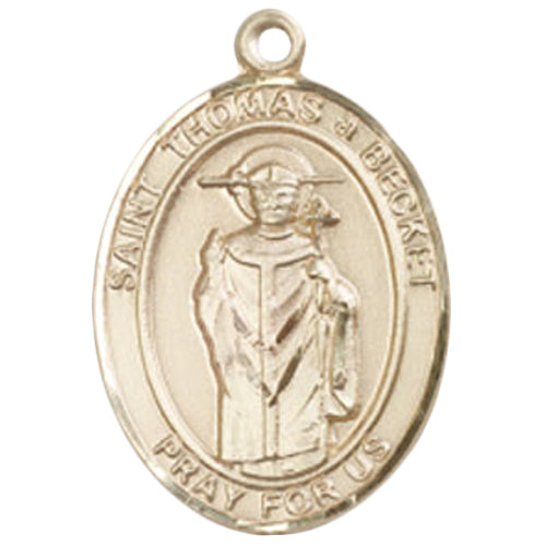 St. Thomas A Becket Large Pendant