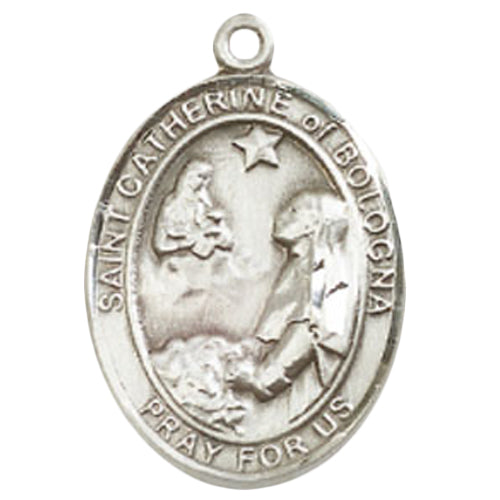 St. Catherine of Bologna Large Pendant
