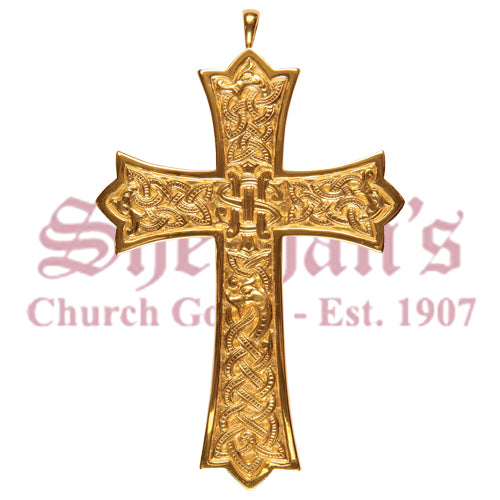 Pectoral Cross with Engraved Design