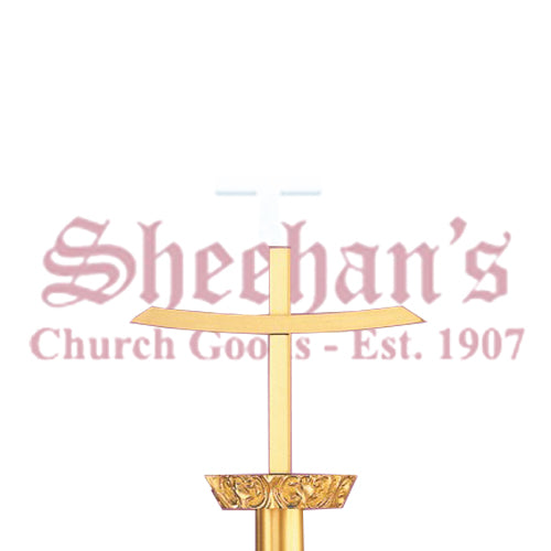 Bronze Processional Banner Stand