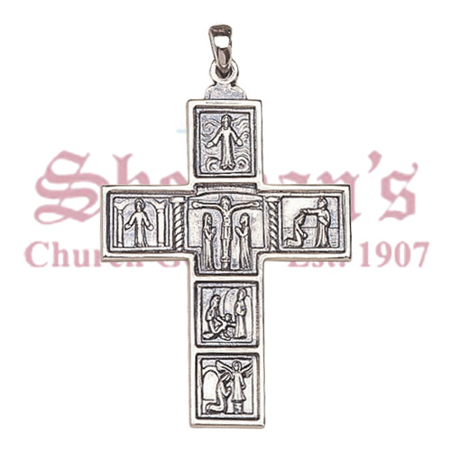 Small Sterling Silver Pectoral Cross