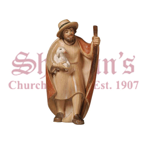 Pema Shepherd With Stick And Lamb