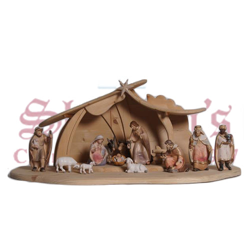Pema Nativity Set 14 Pcs.- Stable Pema