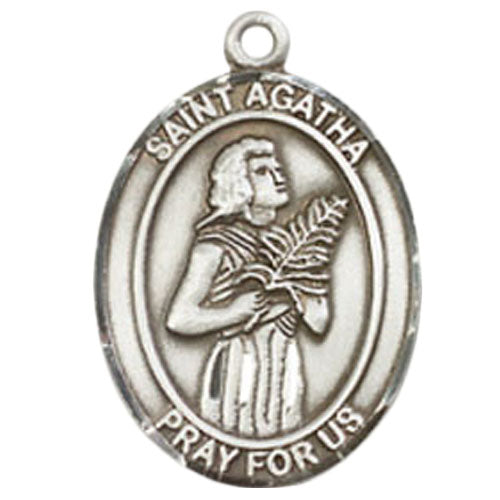 St. Agatha Medium Pendant