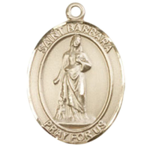 St. Barbara Medium Pendant