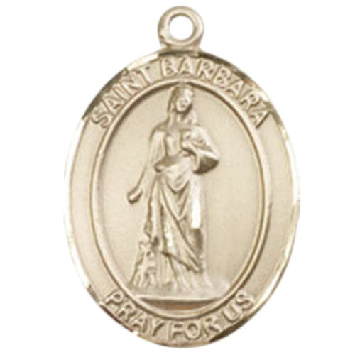 St. Barbara Medium Pendant