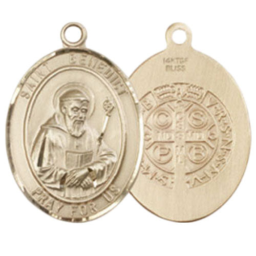 St. Benedict Medium Pendant