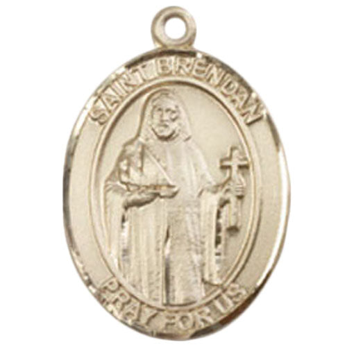 St. Brendan the Navigator Medium Pendant