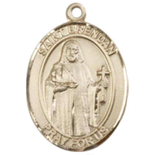 St. Brendan the Navigator Medium Pendant