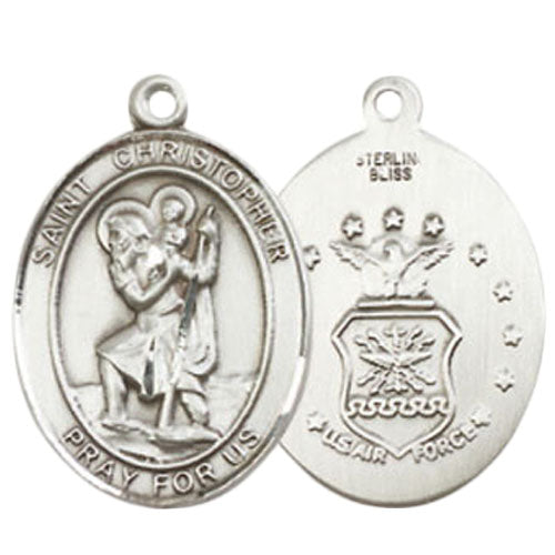 St. Christopher - Air Force Pendant
