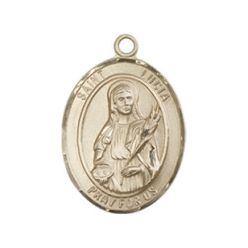 St. Lucia of Syracuse Medium Pendant