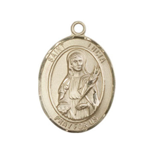 St. Lucia of Syracuse Medium Pendant