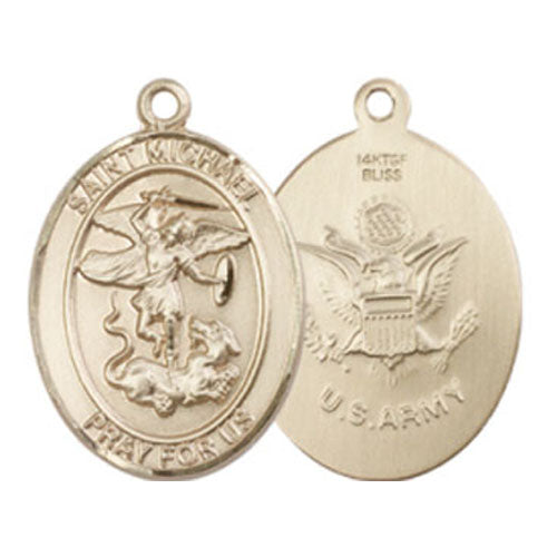 St. Michael - Army Medium Pendant