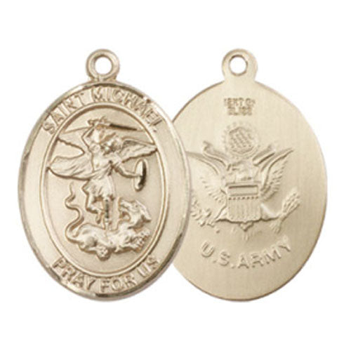 St. Michael - Army Medium Pendant
