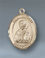 St. Timothy Medium Pendant