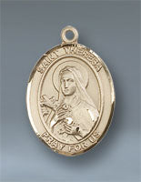 St. Theresa Medium Pendant