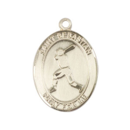 St. Sebastian-Baseball Medium Pendant