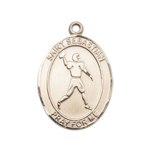 St. Sebastian-Football Medium Pendant