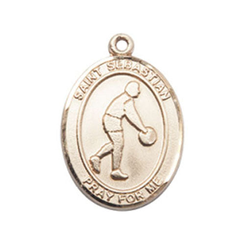 St. Sebastian-Basketball Medium Pendant