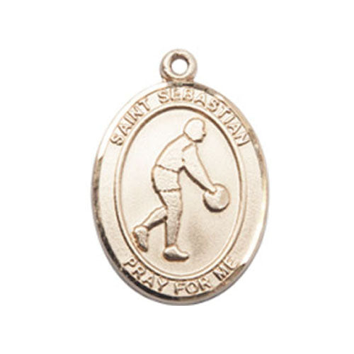 St. Sebastian-Basketball Medium Pendant