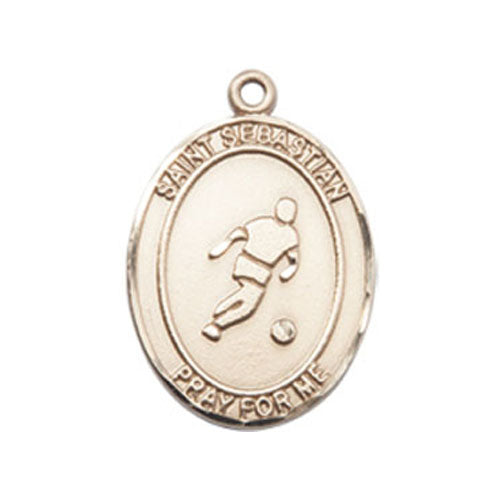 St. Sebastian-Soccer Medium Pendant