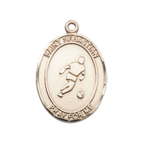 St. Sebastian-Soccer Medium Pendant