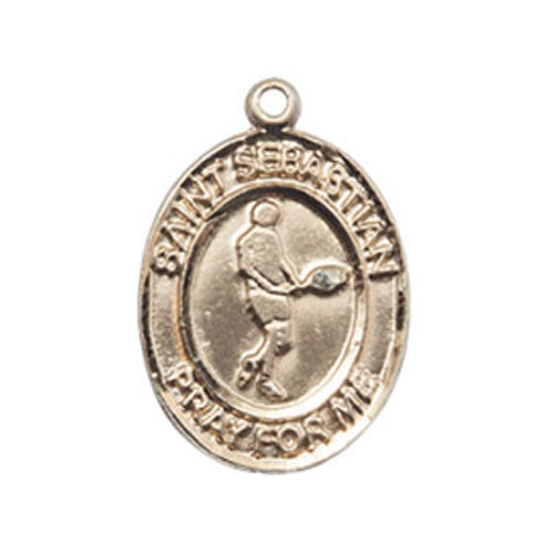 St. Sebastian-Tennis Medium Pendant