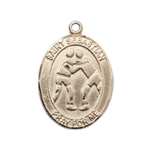 St. Sebastian-Wrestling Medium Pendant