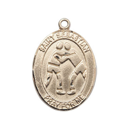 St. Sebastian-Wrestling Medium Pendant