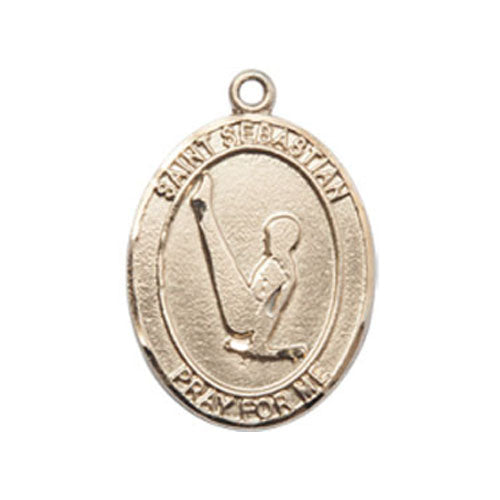 St. Sebastian-Gymnastics Medium Pendant