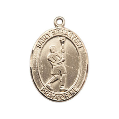 St. Sebastian-Lacrosse edium Pendant