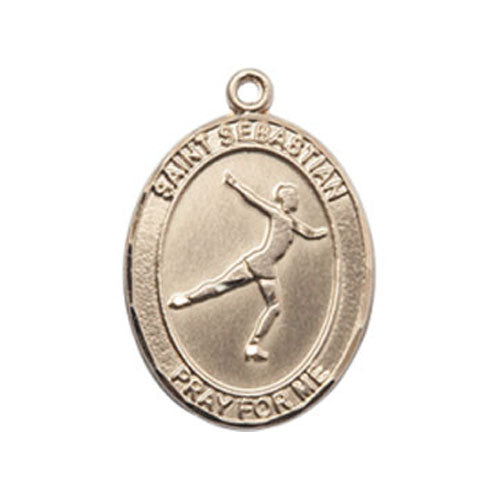 St. Sebastian-Figure Skating Medium Pendant