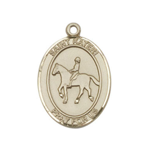 St. Kateri - Equestrian Medium Pendant