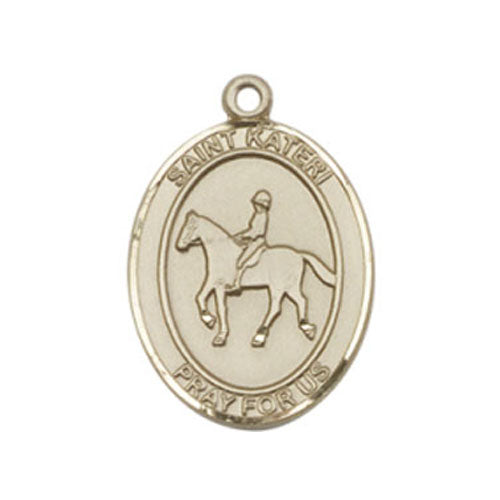 St. Kateri - Equestrian Medium Pendant