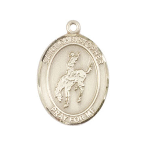 St. Christopher - Rodeo Medium Pendant