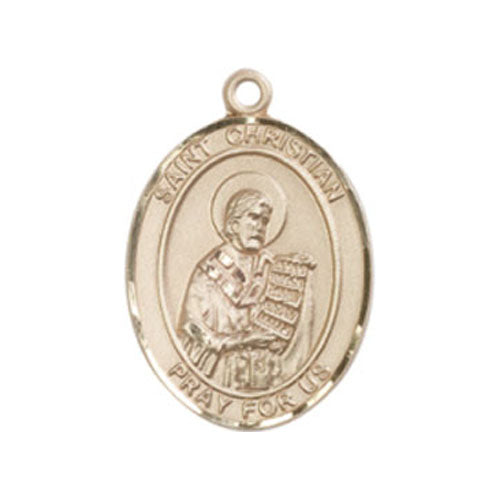 St. Christian Demosthenes Medium Pendant