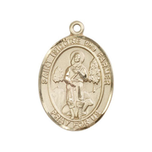 St. Isidore the Farmer Medium Pendant