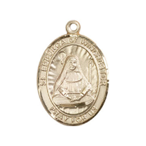 St. Edburga of Winchester Medium Pendant