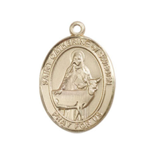 St. Catherine of Sweden Medium Pendant