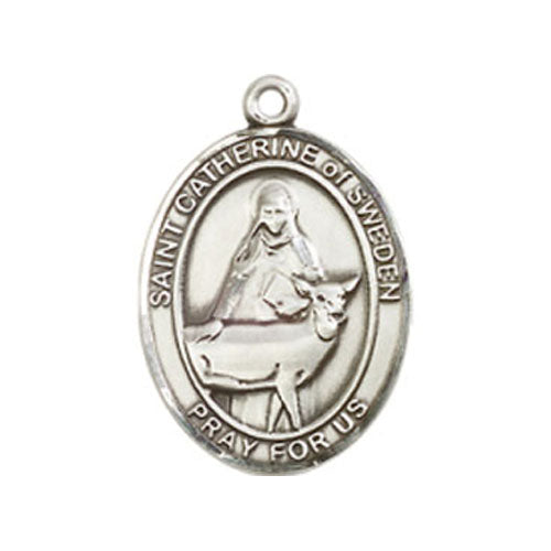 St. Catherine of Sweden Medium Pendant